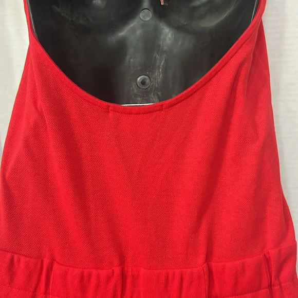 Lacoste Adjustable Halter Backless drop waist dress EU Sz 38, US Sz Med - Picture 6 of 8